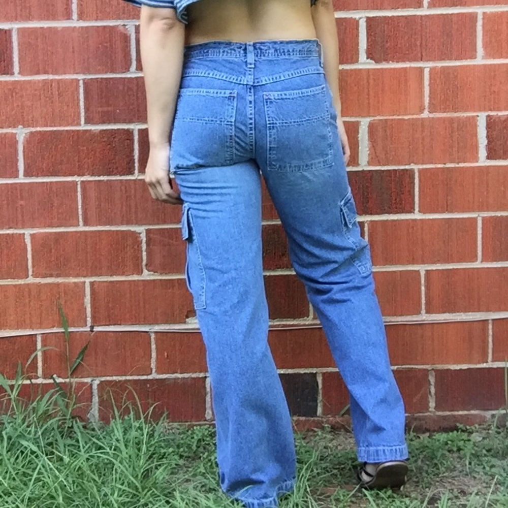 A&F LOW RISE CARPENTER JEANS - Picture 3 of 5