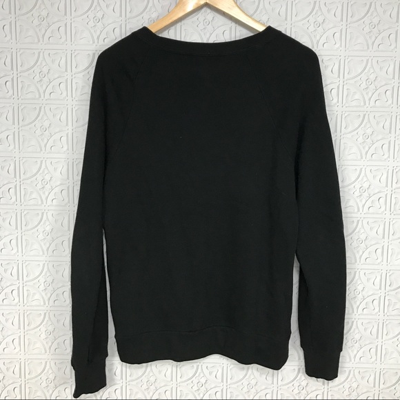 J. Crew New York City Black Long Sleeve Sweatshirt - Picture 2 of 4