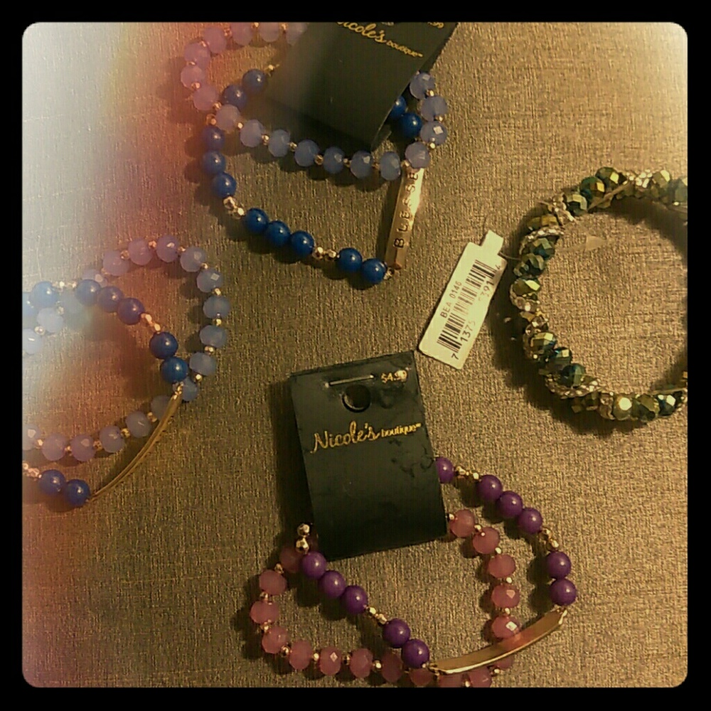 Nicole's boutique beaded bracelets