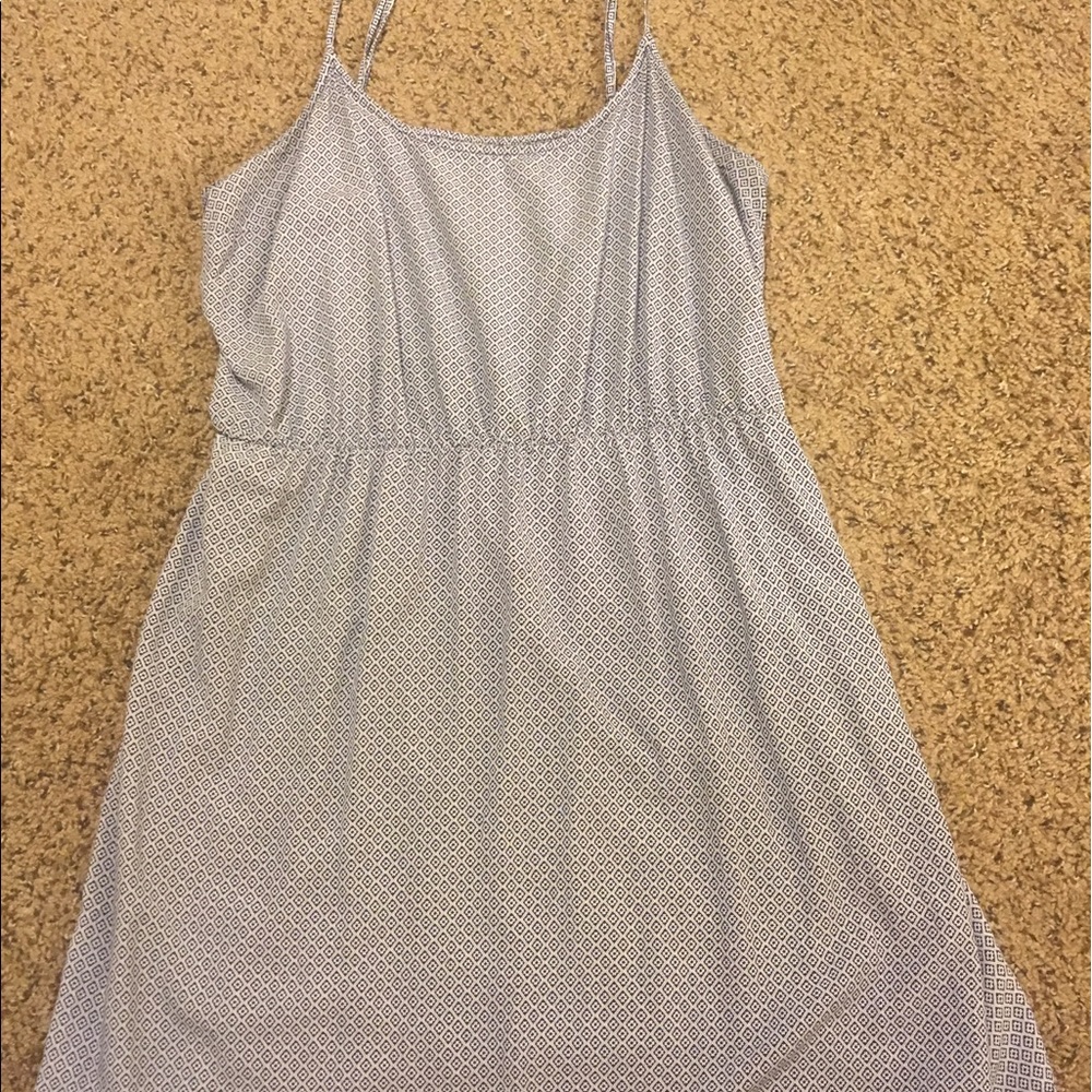 Blue and white old navy summer dress