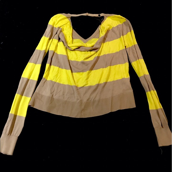 BCBG silky sweater with open back - Picture 2 of 4