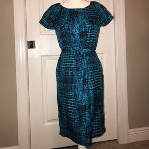 Calvin Klein animal print dress