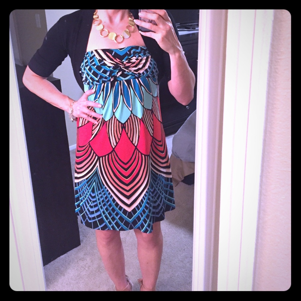 Strapless dress
