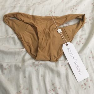 Boys & Arrows swimsuit bottom in nude