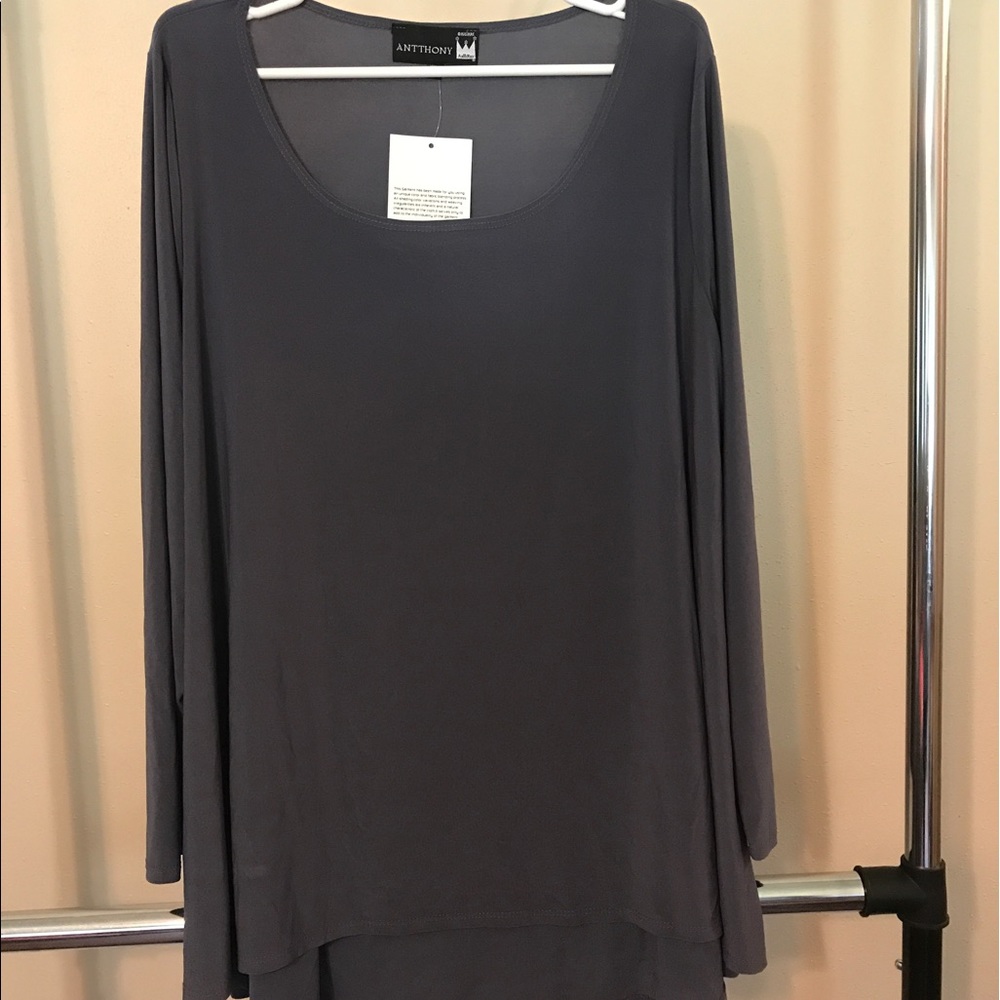 Grey Piko Shirt