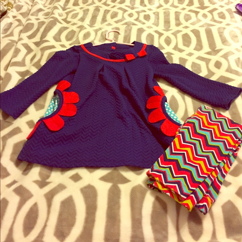 Girls Flower outfit