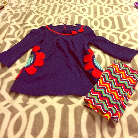 Girls Flower outfit - Picture 1 of 1