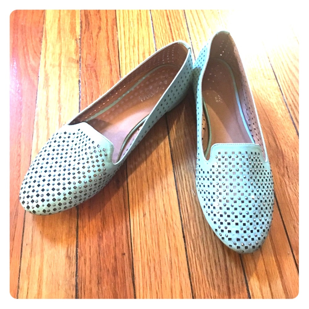 Sparkly slip ons, only worn 2 times!