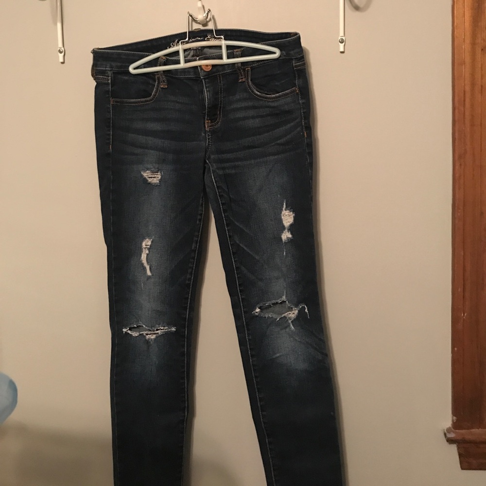American Eagle Ripped Jeggings