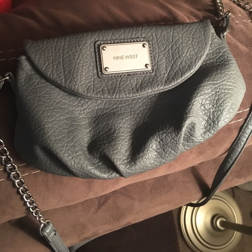 Small grey Nine West handbag. NWOT