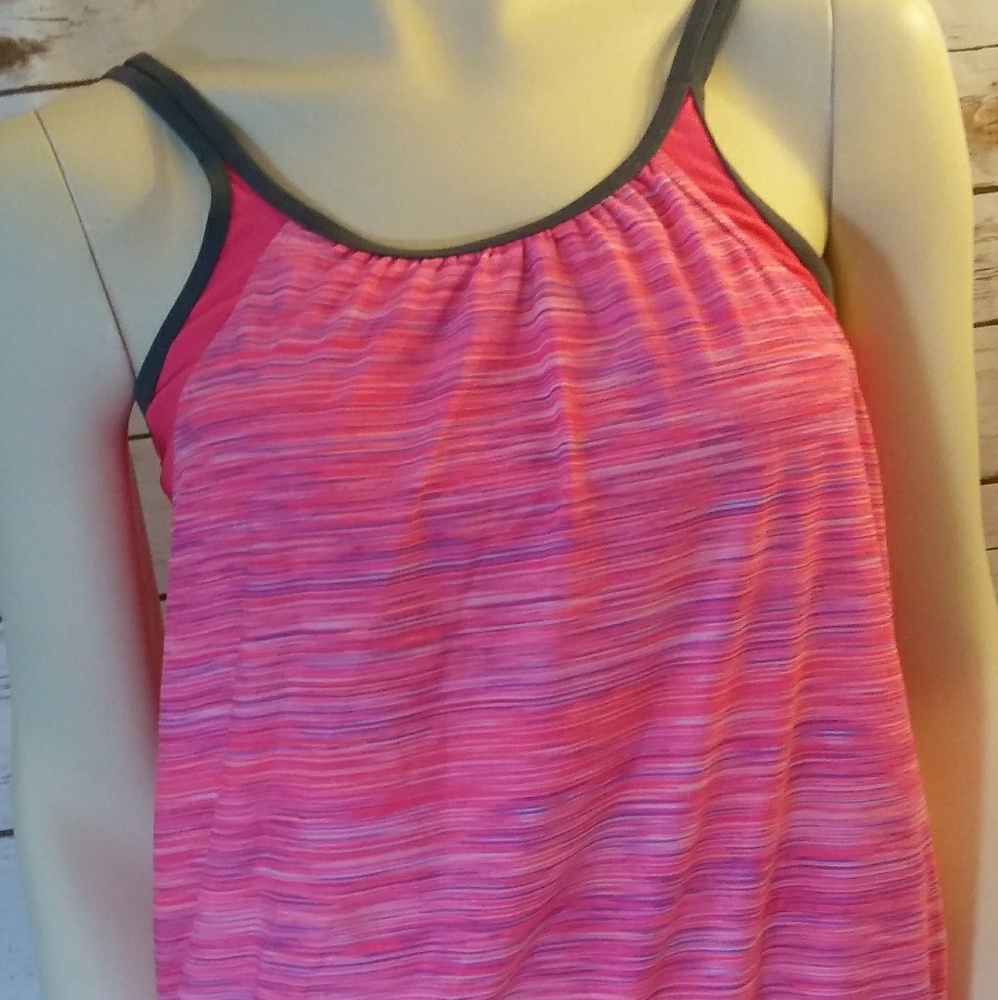 Pink bathing suit