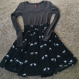 H&M Deer Print Dress