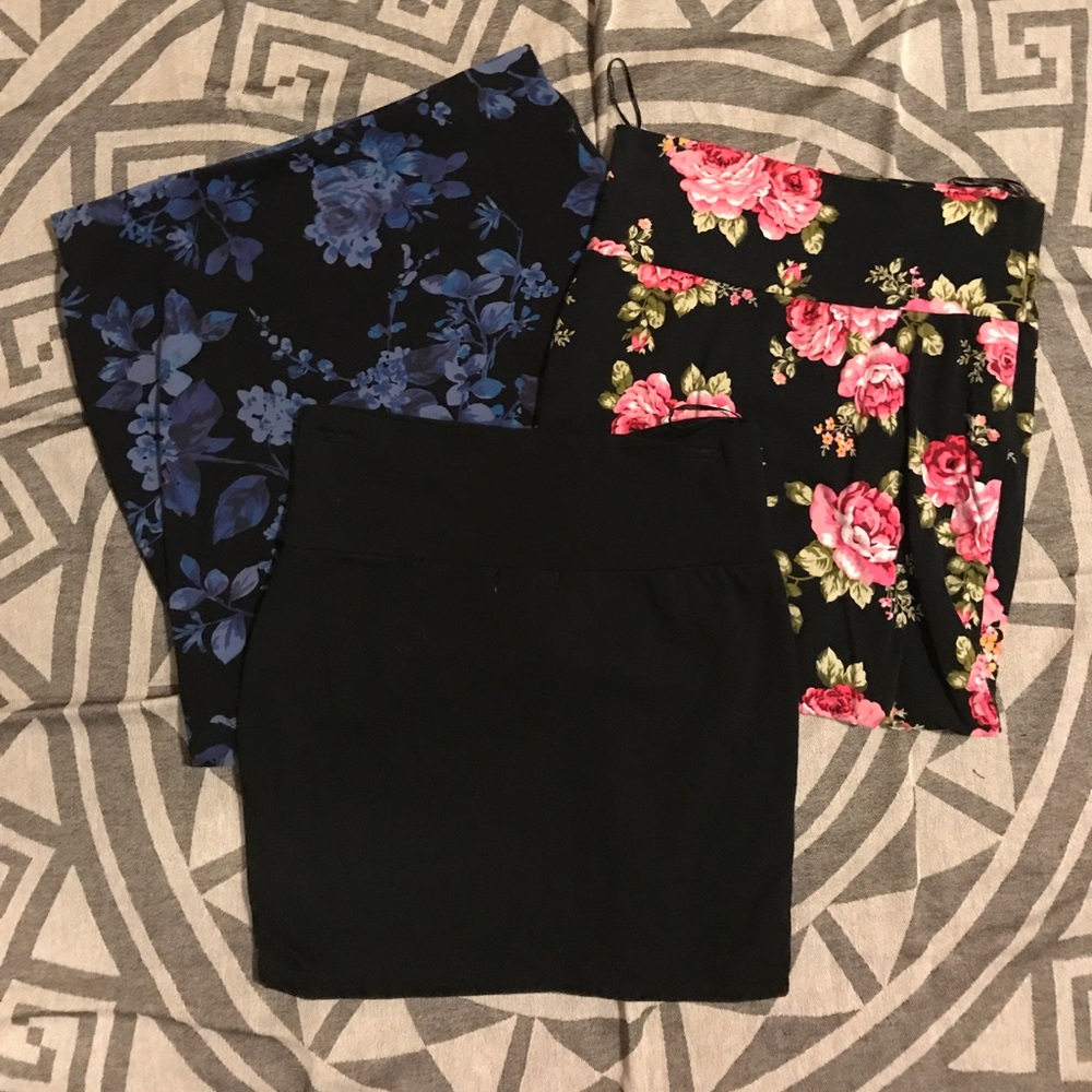 Bundle of 3 mini skirts