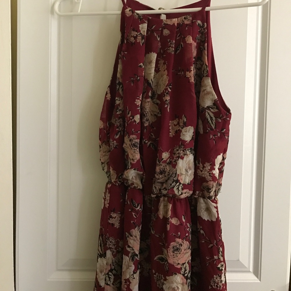 Floral maxi dress