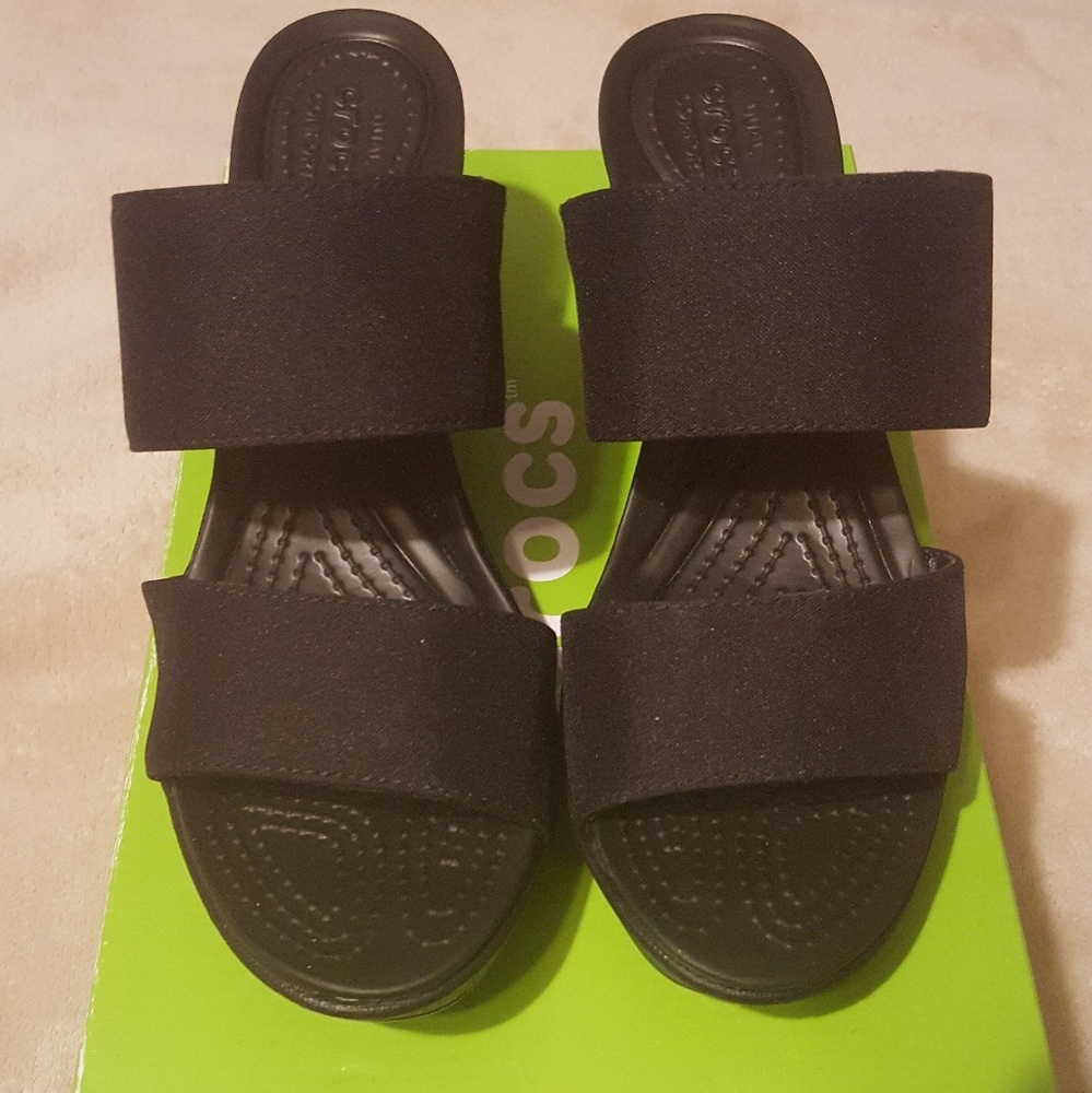 Crocs Wedge Sandals