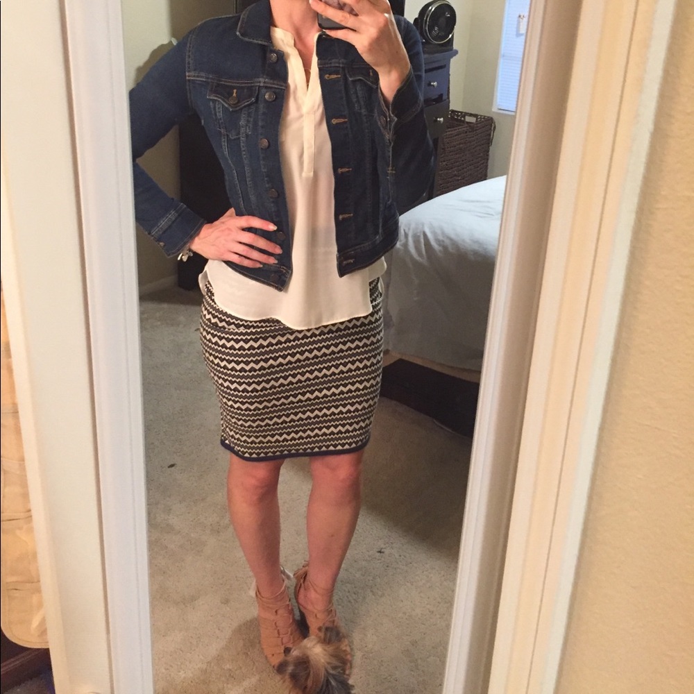 High waist skirt