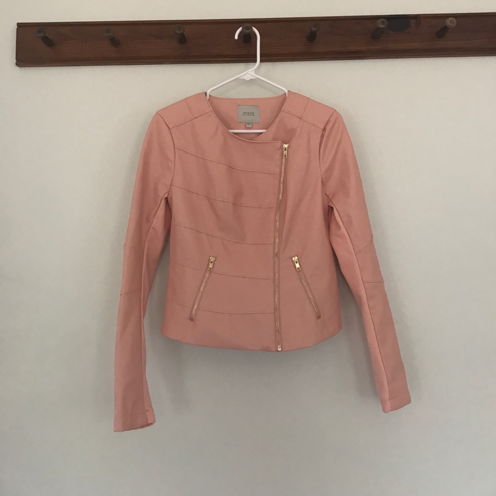 Pink Leather Jacket. - image 1