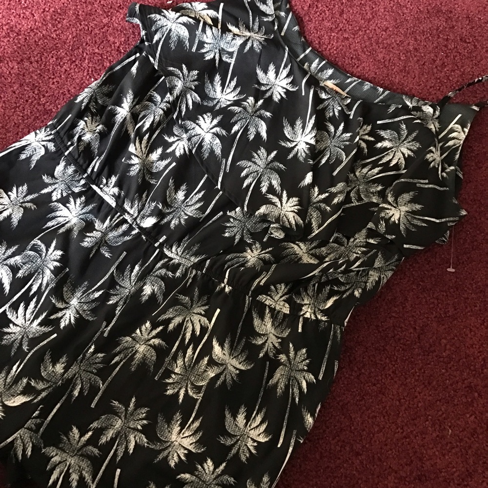 Palm tree romper