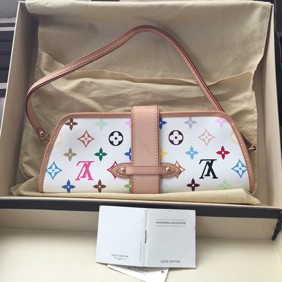 Monogram Multicolor Luis Vuitton canvas - Picture 4 of 5