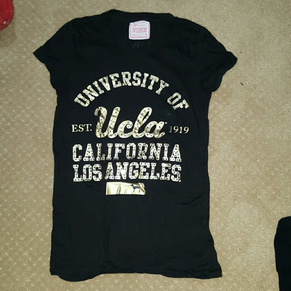 UCLA VS Pink Rhinestone T-Shirt