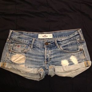 Hollister jean shorts