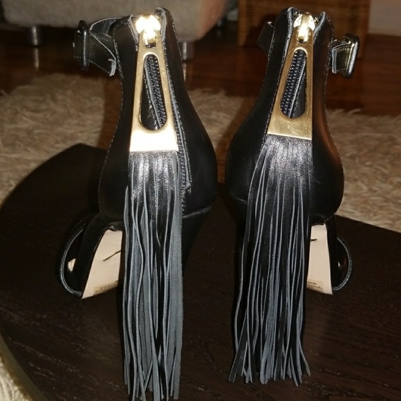 🎈SOLD🎈Brian Atwood Tosca Tassel Ankle-Strap, 6.5 - Picture 7 of 8