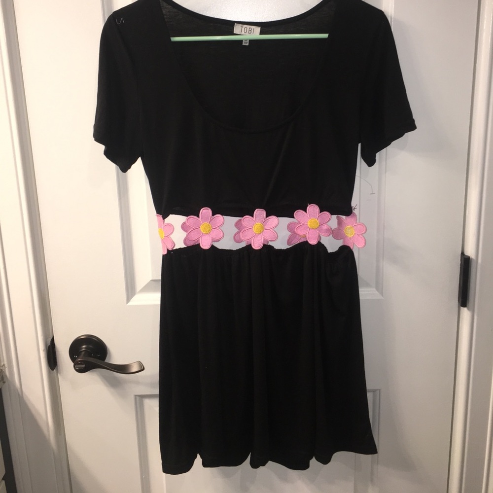 Awesome Black Cutout Dress