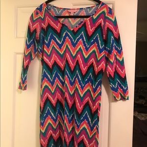 Lilly Pulitzer Chevron Dress