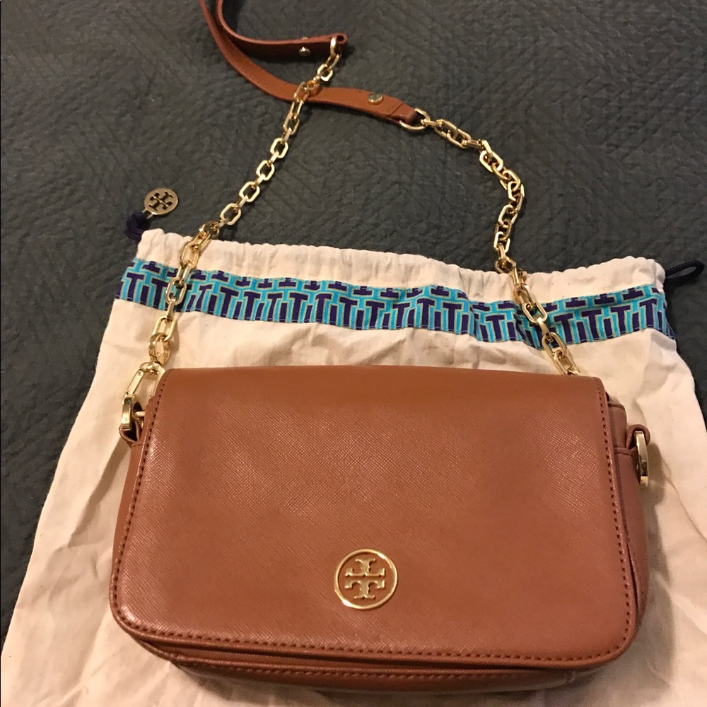 Tory Burch Tan Crossbody Purse