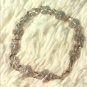 14k white gold bracelet