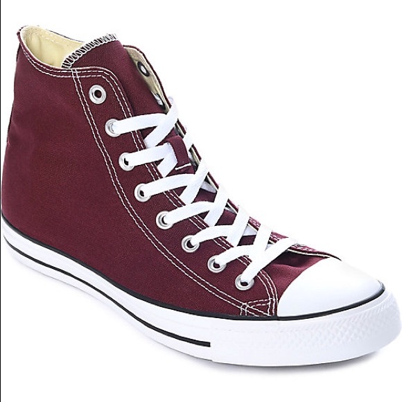 Converse Shoes - Maroon Converse