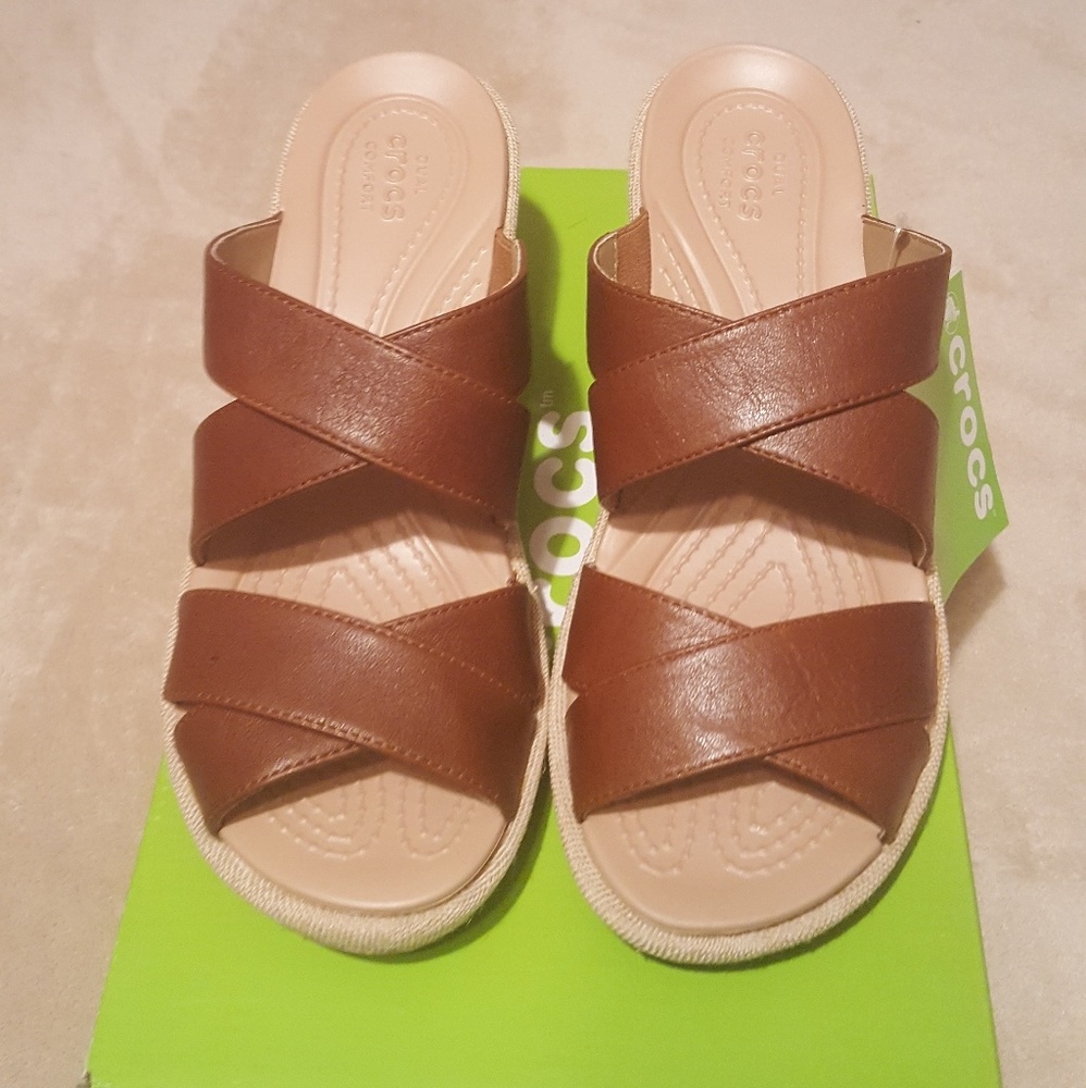 Crocs Wedge Sandals