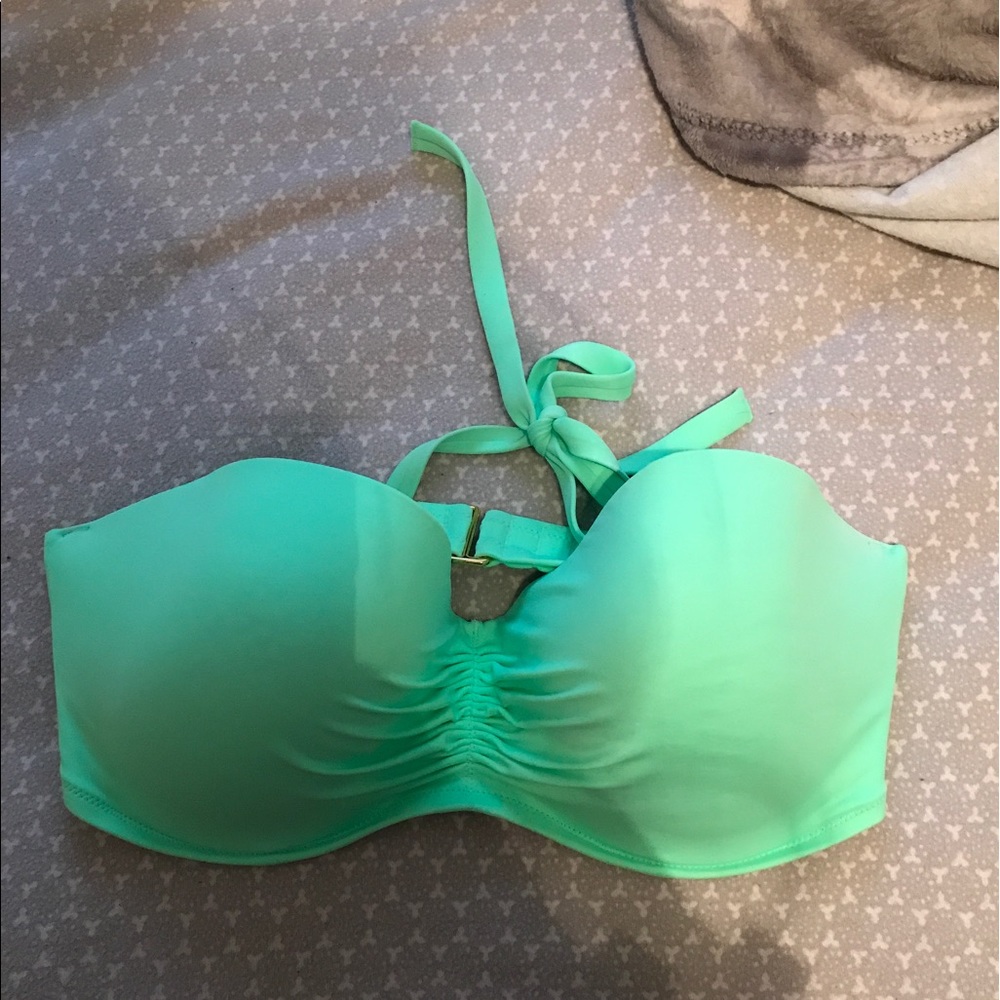 VS Lime green bikini top. Like new
