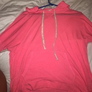 Coral sweatshirt