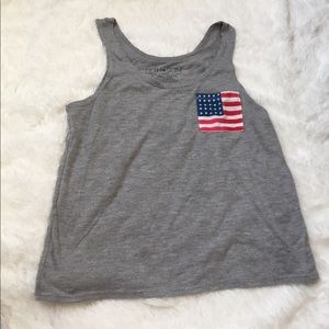 [SOLD] American Flag Pocket Tank