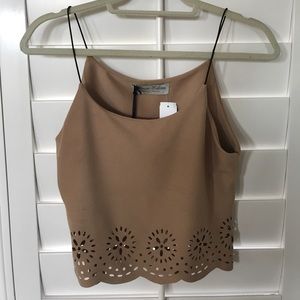 beige tank top from LF (cute store in California)