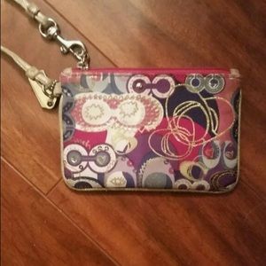 Coach wristlet