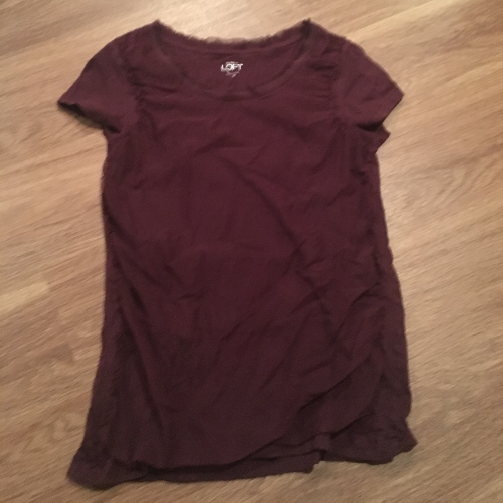 Maroon tee