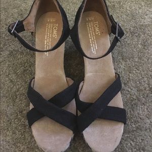 Women's TOMS Wedges 8.5