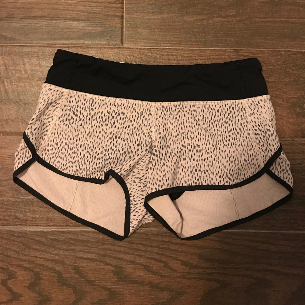 Size 4 Lululemon speed shorts