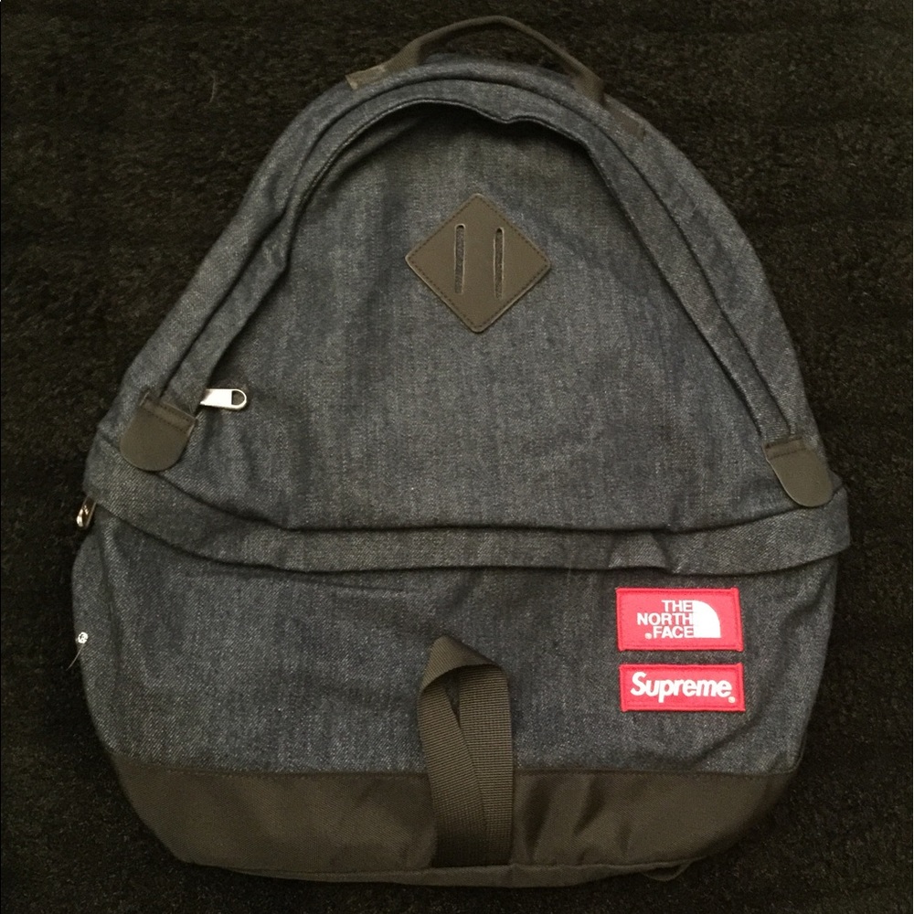 Supreme x The North Face Denim Backpack