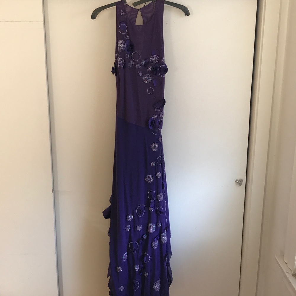 Purple Evening Gown