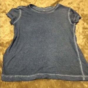 Pacsun Blue Acid Wash Tee