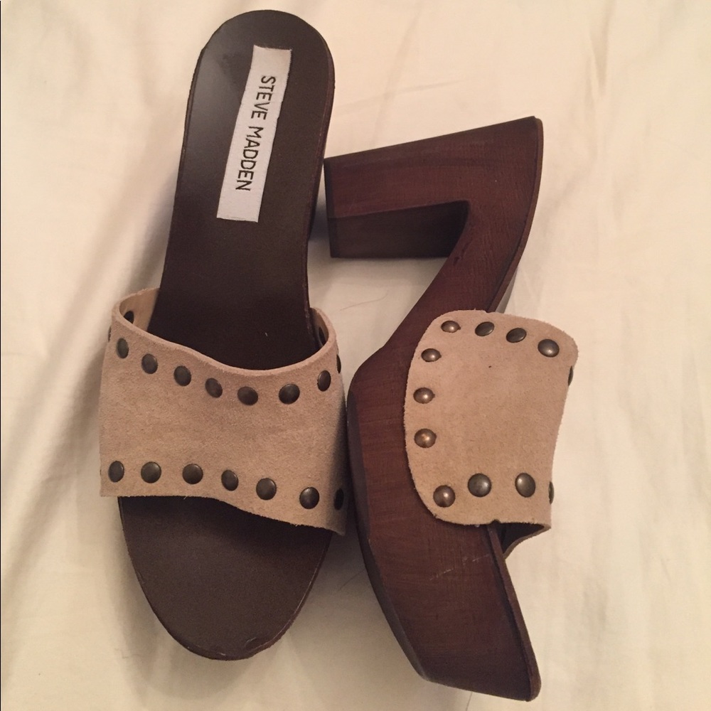 Steve Madden Heel Clogs
