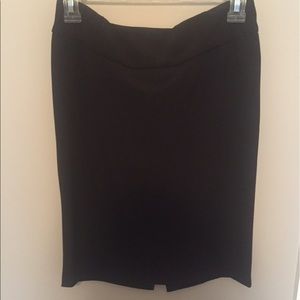 Black pencil skirt