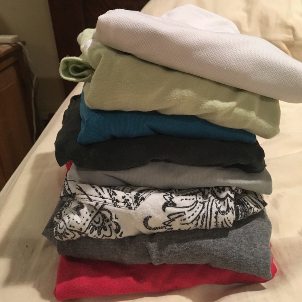 MYSTERY BUNDLE! 8 Athletic Shirts