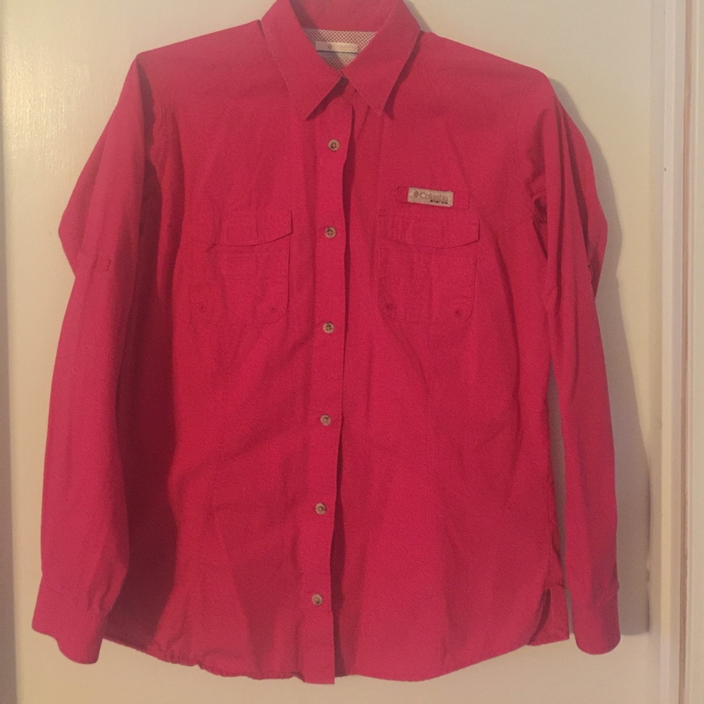 Columbia Women's PFG shirt. GUC