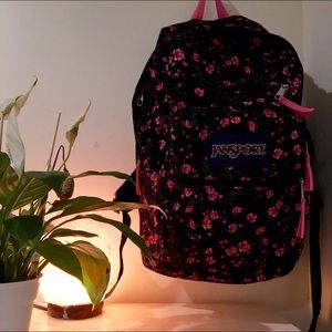 Jansport Pink Rose Backpack