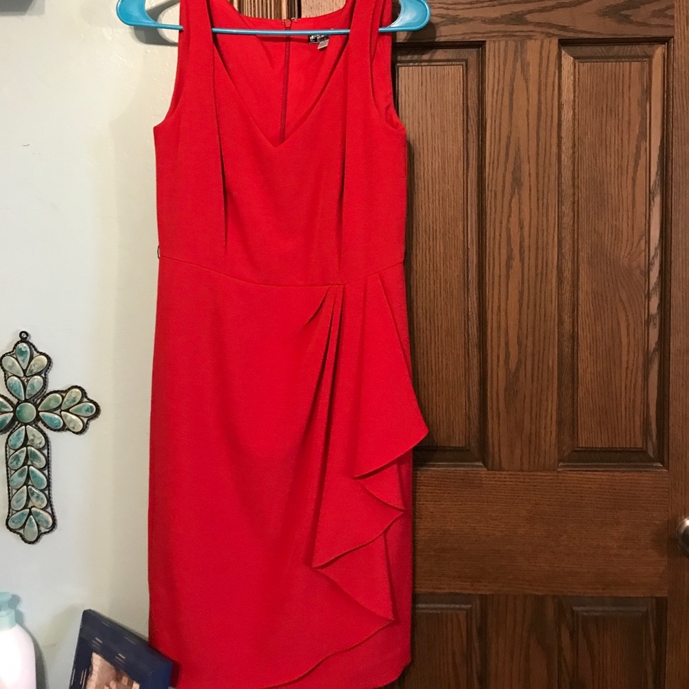 Red dress