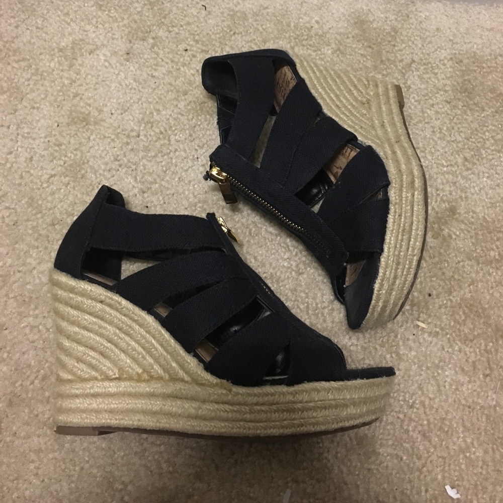 Summer espadrilles wedges